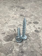 Masonry Screws - Silver Zinc Plated
